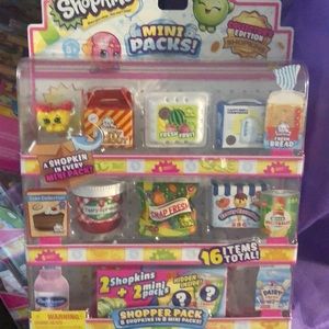 Shopkins mini packs collectors edition